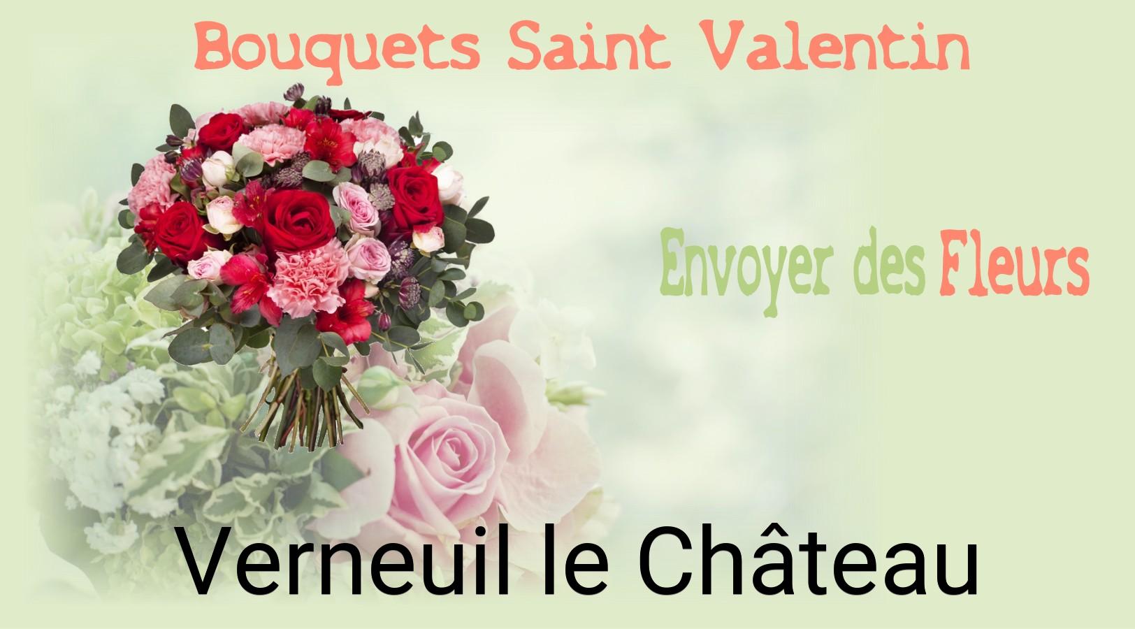 Roses de Saint-Valentin livrées à Verneuil-le-Château